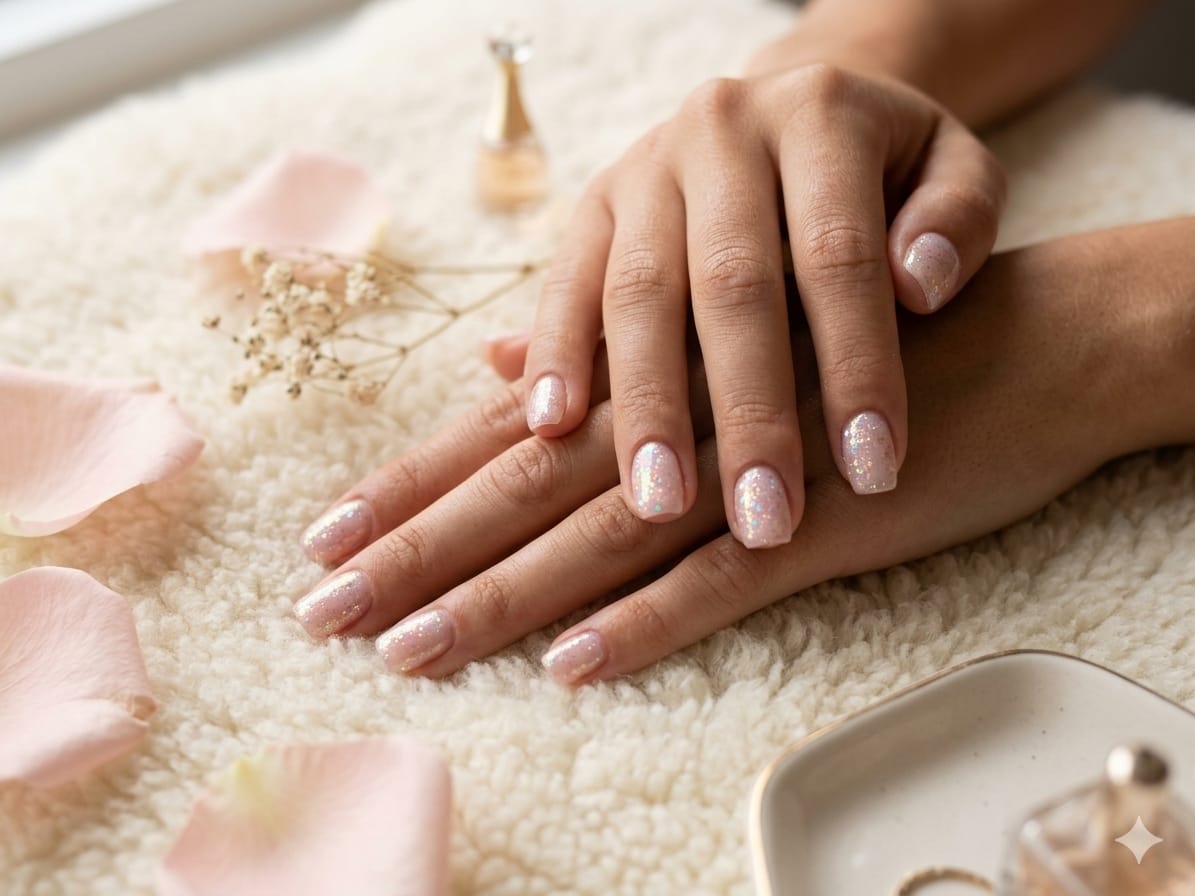 Natürliche Nagelarbeit von Olga Beauty Studio